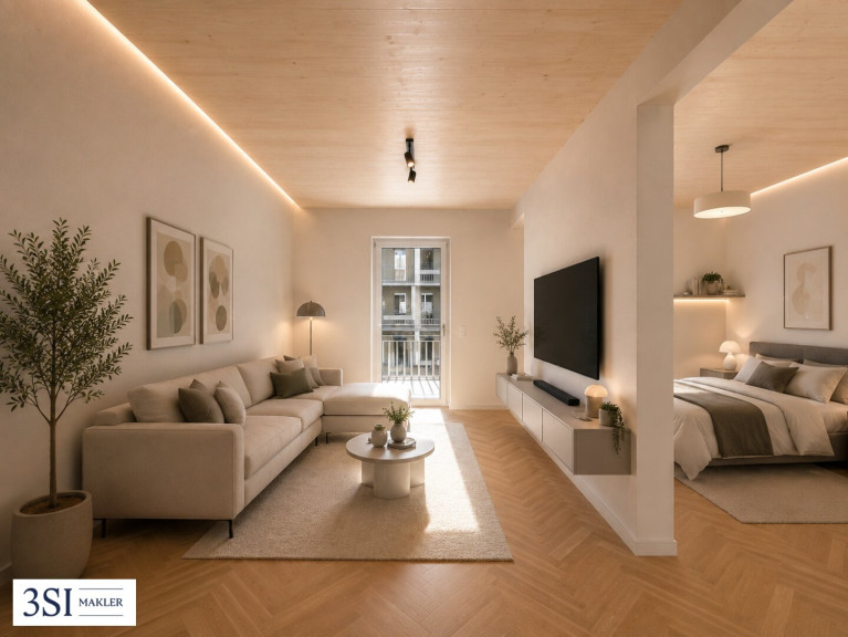 Wohnung - 1020, Wien - Wohnen im Grünen: Wohnung beim Augarten mit Balkon