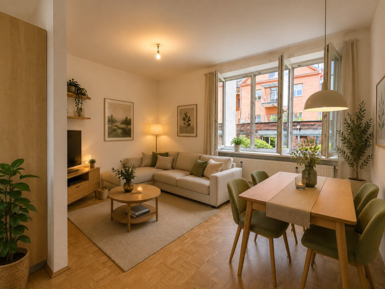 Wohnung - 8020, Graz - Gepflegte 2-Zimmer-Wohnung mit Loggia in zentraler Ruhelage von Graz
