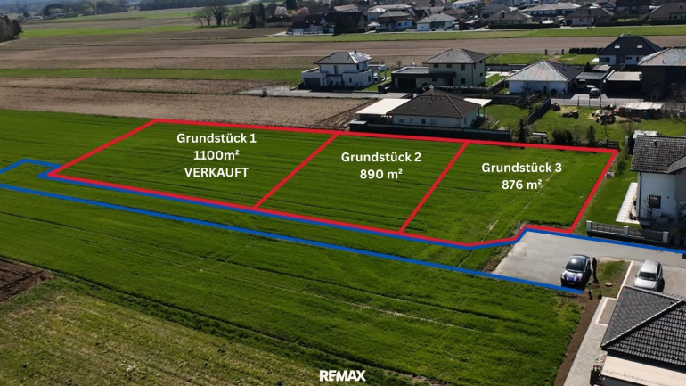 Grundstück - 8431, Gralla - Grundstück Nr 2 mit 890 m² in Top-Lage - Gralla bei Leibnitz  zu verkaufen