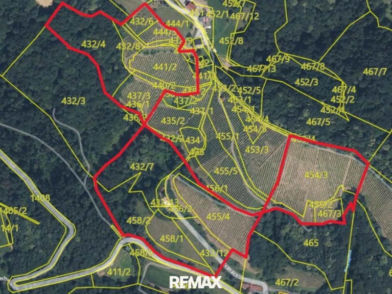 Land und Forstwirtschaft - 8462, Gamlitz - Preisreduktion !! Weingarten mit Landwirtschaft und Altbestand in Kranach, Gemeinde Gamlitz