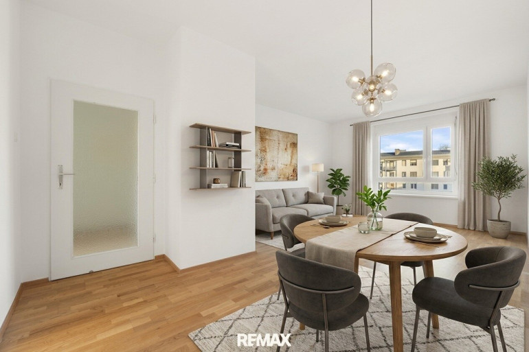 Wohnung - 9020, Klagenfurt am Wörthersee - Wohnen zwischen Stadt und Natur: Großzügige 4,5-Zimmer-Wohnung mit Loggia in unmittelbarer Nähe zum Kreuzbergl