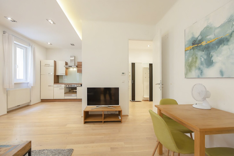 Wohnung - 1080, Wien - Tulpengasse - Toplage hinter Rathaus (10 Minuten fußläufig zur Hauptuni), hofseitiger 2 Zimmer Neubau