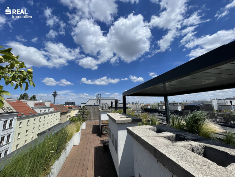 Wohnung - 1100, Wien,Favoriten - Mondäne 4-Zimmer Dachgeschosswohnung mit zwei großen Terrassen & Weitblick