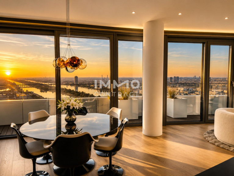 Wohnung - 1220, Wien - Luxury Residence with breathtaking Skyline Views: DANUBEFLATS Vienna