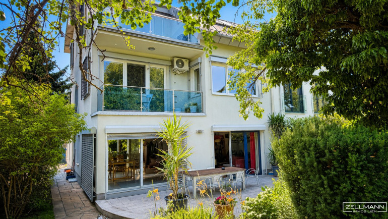 Haus - 1120, Wien - Architektenhaus mit Garten, Pool und außergewöhnlich flexiblem Raumkonzept | ZELLMANN IMMOBILIEN