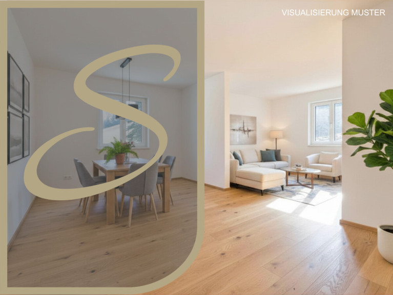 Wohnung - 4880, Sankt Georgen im Attergau - ERSTBEZUG! 3-Zimmer-Wohnung mit großzügigem Wohnbereich!
