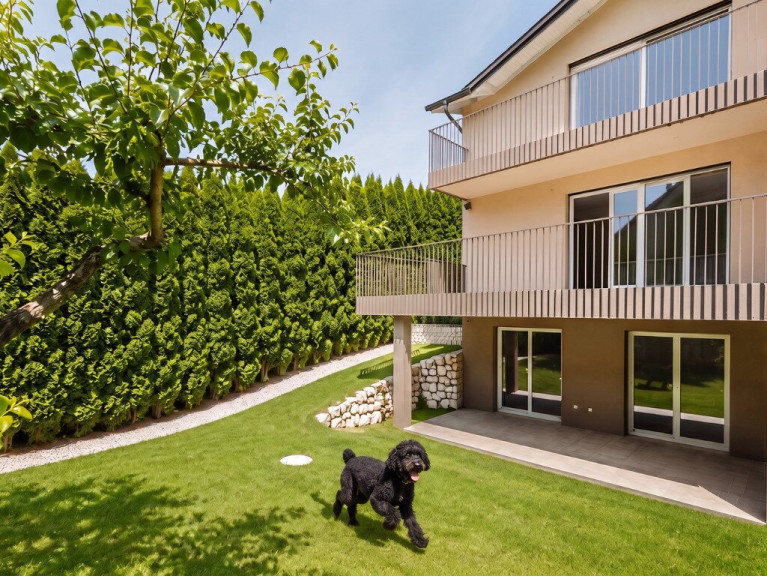 Haus - 5310, Mondsee - Neu entstandene Doppelhaushälfte. Wo Garten, Ruhe und der Mondsee zum Alltag gehören