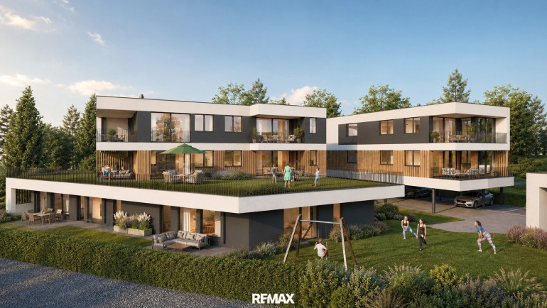 Wohnung - 4820, Bad Ischl - NEUBAU! Noch 3 Wohnungen verfügbar! - Modernes Wohnen mit überdachter Terrasse (TOP12) und Weitblick in Bad Ischl
