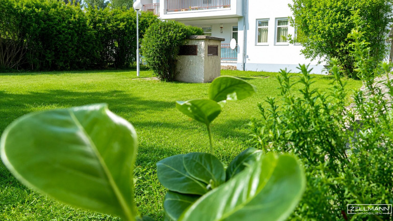 Wohnung - 1230, Wien - Wohnen mit Gartenflair in Rodaun – bezugsfertige 3-Zimmer-Wohnung mit wunderschönem Gemeinschaftsgarten | ZELLMANN IMMOBILIEN