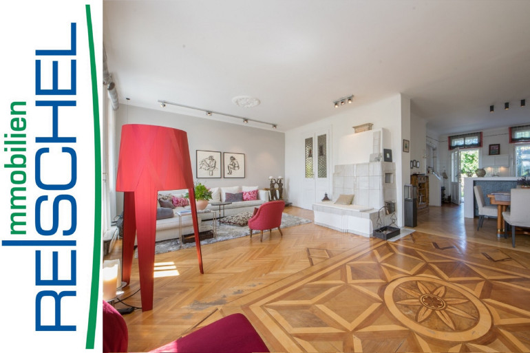 Haus - 1130, Wien - Nahe Lainzer Tor - sanierte Jugendstilvilla mit zweiter Wohneinheit für Büro/Praxis
