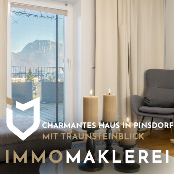 Haus - 4812, Pinsdorf - CHARMANTES HAUS IN PINSDORF MIT TRAUNSTEINBLICK