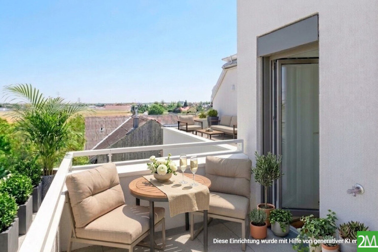 Wohnung - 1220, Wien - 3 TERRASSEN. 3 ZIMMER. UND JEDER TAG WIE URLAUB!