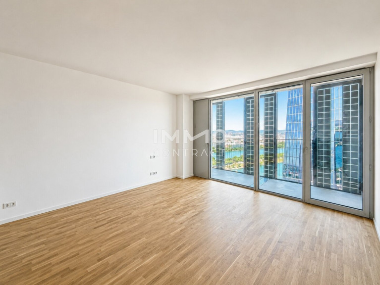 Wohnung - 1220, Wien - Sunset Mode: ON – Westside Studio im DC2 Tower mit 10 m² Loggia