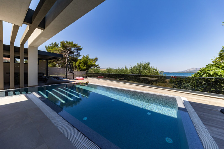 Haus - 23244, Rovanjska - Anspruchsvolles Designhaus mit moderner Ausstattung, Pool und Meerblick