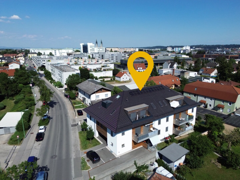 Zinshaus Renditeobjekt - 4600, Wels - COMING SOON! Neubau-Zinshaus als perfekte Kapitalanlage! 18 Wohnungen mit Balkon, Garage, Stellplatz in 1A Stadtlage Römerstraße Wels
