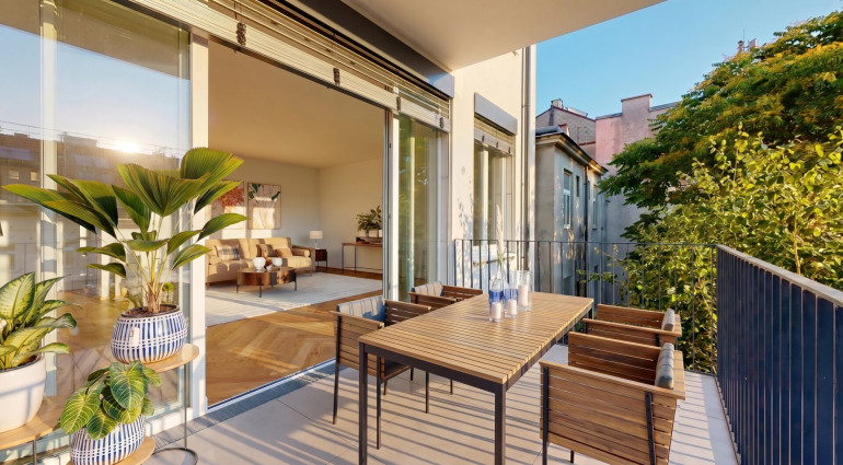 Wohnung - 1150, Wien - Historischer Charme trifft moderne Energieeffizienz: Altbau mit Wärmepumpe und PV!