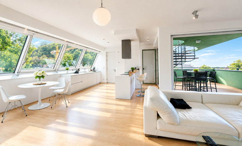 Wohnung - 8010, Graz - Exklusives Penthaus im Zentrum von Graz,159 m² Wfl.,169 m² Terrassen