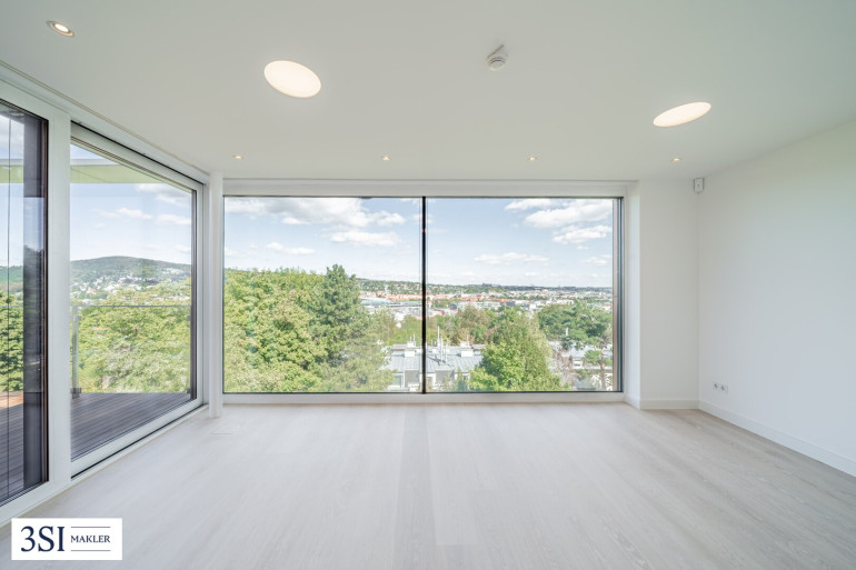 Wohnung - 1130, Wien - The Heights: Wohnen mit Aussicht – außergewöhnliches Dachgeschoss mit großzügigen Terrassen