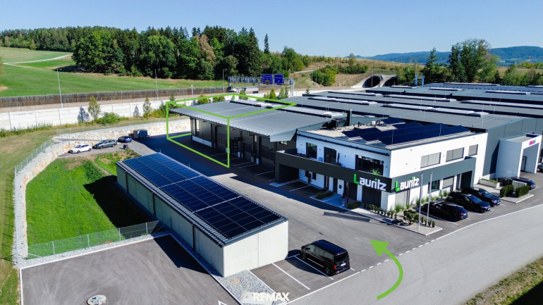 Halle / Lager / Produktion - 4212, Neumarkt im Mühlkreis - Optimal angebundener Unternehmensstandort | 340 m² Gewerbehalle im Betriebspark S10-Pernau