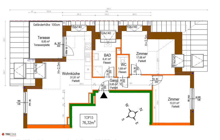 Wohnung - 1220, Wien - NEU! ++ Erstbezug ++ U2-Station „Aspernstraße“ ++ 2–3 Zimmer ++ Terrasse ++ 1220 Wien ++