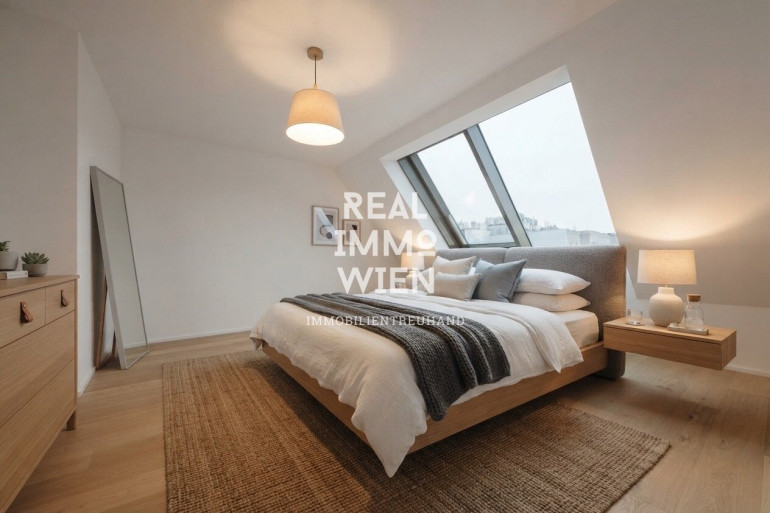 Wohnung - 1090, Wien - Erstbezug: Moderne 2-Zimmer-DG-Wohnung mit Fußbodenheizung und Aufzug in 1090 Wien!
