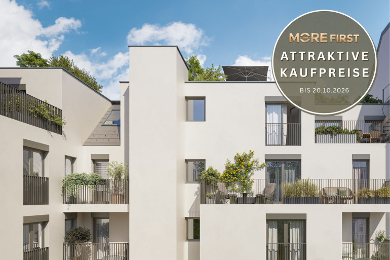 Wohnung - 1020, Wien - MORE VIENNA – 2-ZIMMER-WOHNUNG MIT BALKON ZUM GRÜNEN INNENHOF