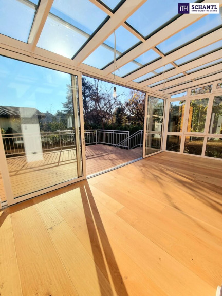 Wohnung - 1210, Wien - Fantastische 4-Zimmer Gartenwohnung! Mehr Natur. Mehr Ruhe. Mehr Grün. WOW! Riesiger Garten + Herrliche Terrasse + Lichtdurchfluteter Wintergarten + Stellplatz! Jetzt zugreifen!