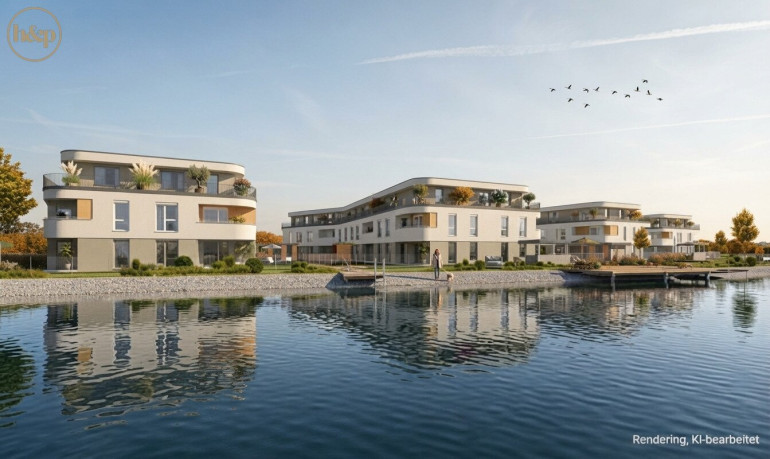 Wohnung - 2821, Lanzenkirchen - Am Ufer wohnen, wo andere Urlaub machen