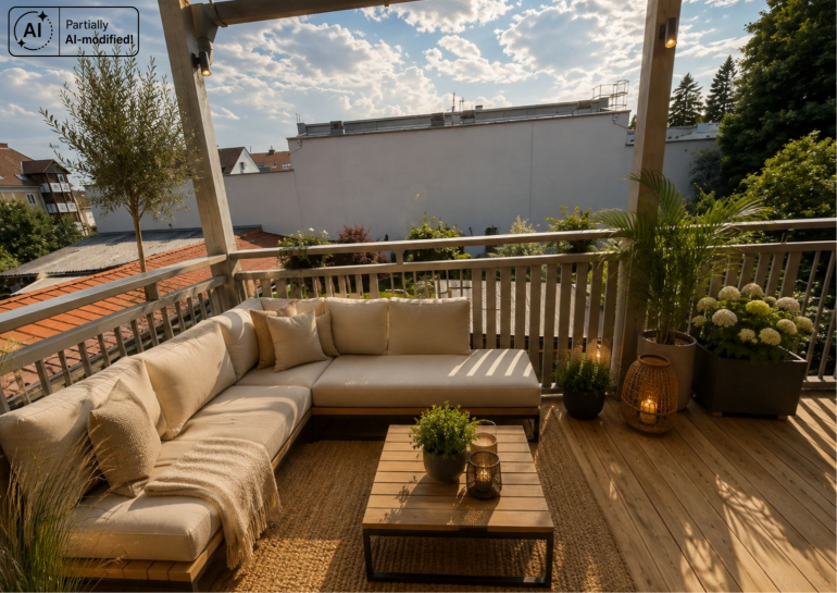 Wohnung - 8020, Graz - Stilvoll sanierte Altbauwohnung mit großem Balkon zwischen FH-Joanneum, LKH II und Schloss Eggenberg!!