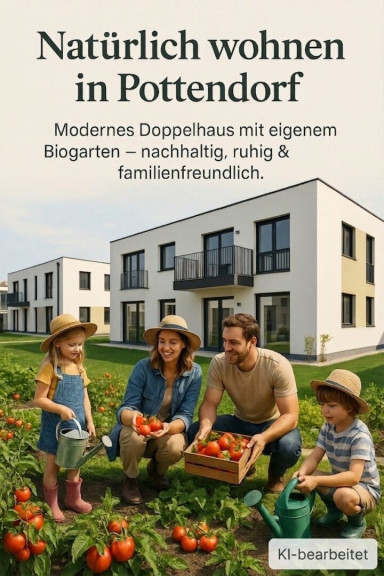 Haus - 2486, Pottendorf - VIDEO! Deine Chance! Doppelhaushälfte ca. 25 Minuten von Wien - jetzt besichtigen