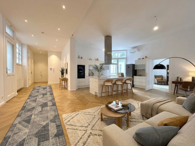 Wohnung - 1030, Wien - ⭐ Exklusive 4-Zimmer-Altbauwohnung mit Kamin & Balkon am Esteplatz, 1030! ERSTBEZUG NACH GENERALSANIERUNG!
