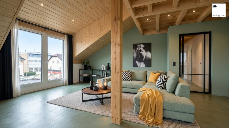 Wohnung - 5020, Salzburg - Exklusive Dachgeschosswohnung im Erstbezug – Eleganz über den Dächern von Salzburg