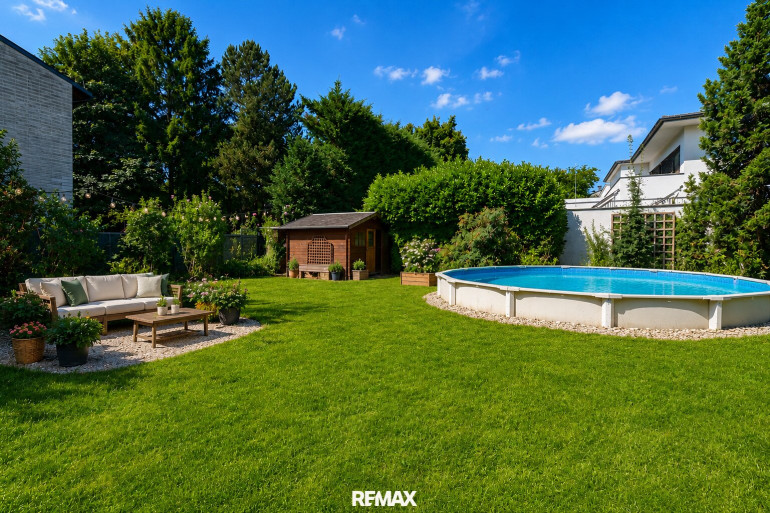 Grundstück - 1130, Wien - Grundstück mit bewilligtem Villenprojekt samt Pool, Lift & Dachterrassen in Hietzing