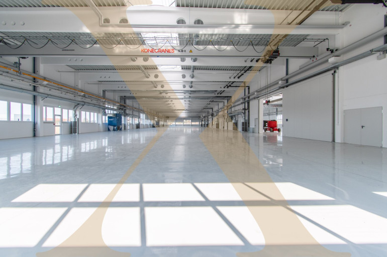 Halle / Lager / Produktion - 4614, Marchtrenk - Produktionshalle - Neubau - mit Kränen und optimaler Verkehrsanbindung in Marchtrenk zu vermieten!