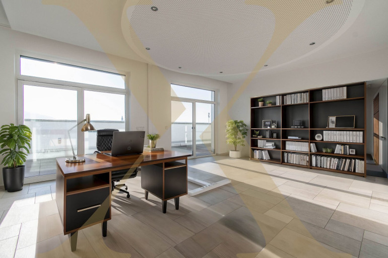 Büro / Praxis - 4861, Schörfling am Attersee - Exklusive Bürofläche mit großzügiger Dachterrasse mit direkter Autobahnanbindung in Schörfling am Attersee zu vermieten!