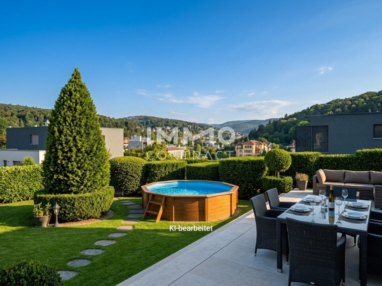 Haus - 1190, Wien - Ihr privates Gartenparadies in Döbling – Charmantes Gartenhaus mit Pool, Sonnenterrasse & traumhaftem Ausblick!