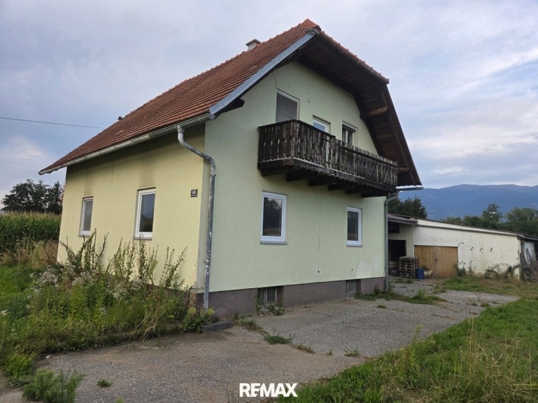 Haus - 9433, St. Andrä - Sanierungsbedürftiges Einfamilienhaus mit großzügigem Grundstück in ruhiger Lage in St. Andrä