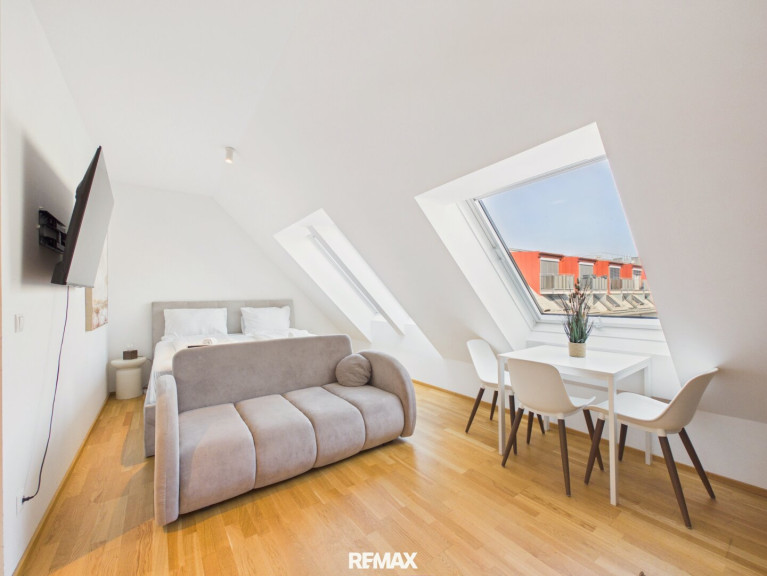 Wohnung - 1220, Wien - NEUBAU 2024 | STADLAU | 34 M² IM DACHGESCHOSS | VOLL MÖBLIERT – TOP 25