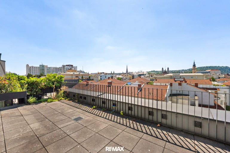 Wohnung - 4020, Linz - Skyline-Penthouse auf zwei Ebenen mit drei Außenbereichen