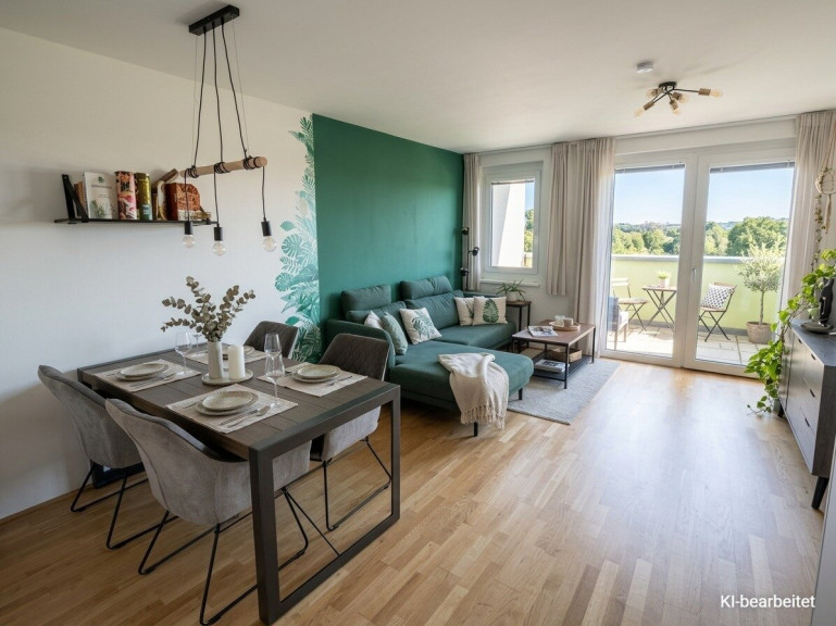 Wohnung - 1100, Wien - U1 Oberlaa- Weitblick - Balkon- GlasfaserInternet