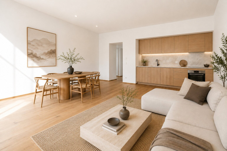 Wohnung - 1020, Wien - 3-Zimmer-Altbauwohnung mit Balkon zum Innenhof | Erstbezug nach Sanierung