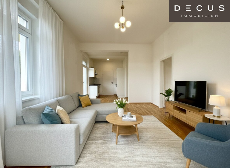 Wohnung - 8047, Graz - | CHARMANTE 2-ZIMMER WOHNUNG MIT GROSSZÜGIGER SW-TERRASSE | IN WUNDERSCHÖNER ALTBAU-VILLA | HELL & GEMÜTLICH | IDEAL FÜR STUDENTEN, SINGELS ODER PÄRCHEN | NÄHE MED-UNI | TOP LAGE