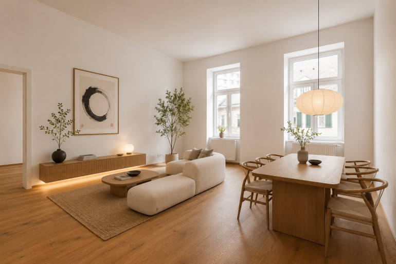 Wohnung - 1020, Wien - Seltene Altbau-Gelegenheit | Sanierte 3-Zimmer-Wohnung mit Loggia