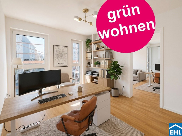 Wohnung - 1150, Wien - Wiener Stadtoase – ERSTBEZUG - nachhaltiges Energiekonzept – Mit Balkon, Loggia, Terrasse oder Garten