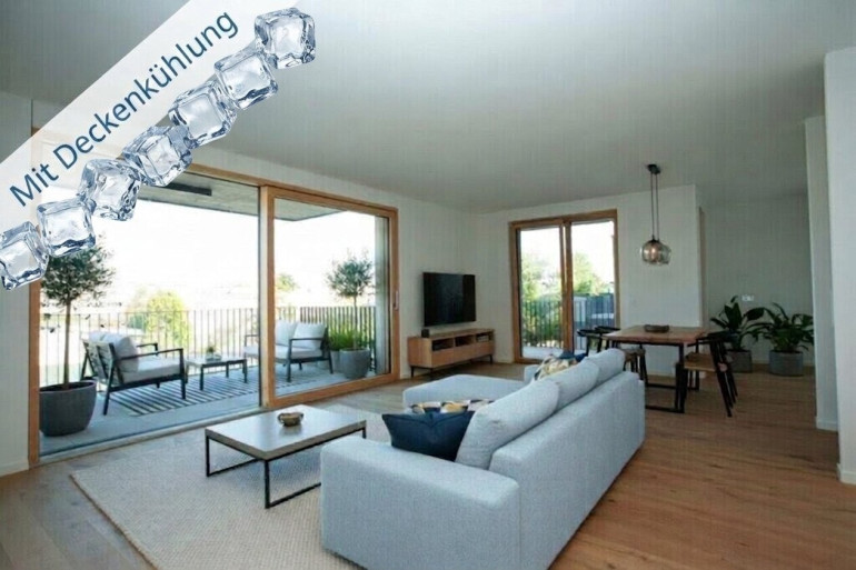 Wohnung - 2481, Achau - Cool und Großzügig Leben mit DECKENKÜHLUNG auf 108 m² mit 30 m² Freifläche - Jetzt auch mit Küchen-Gutschein! - ERSTBEZUG.