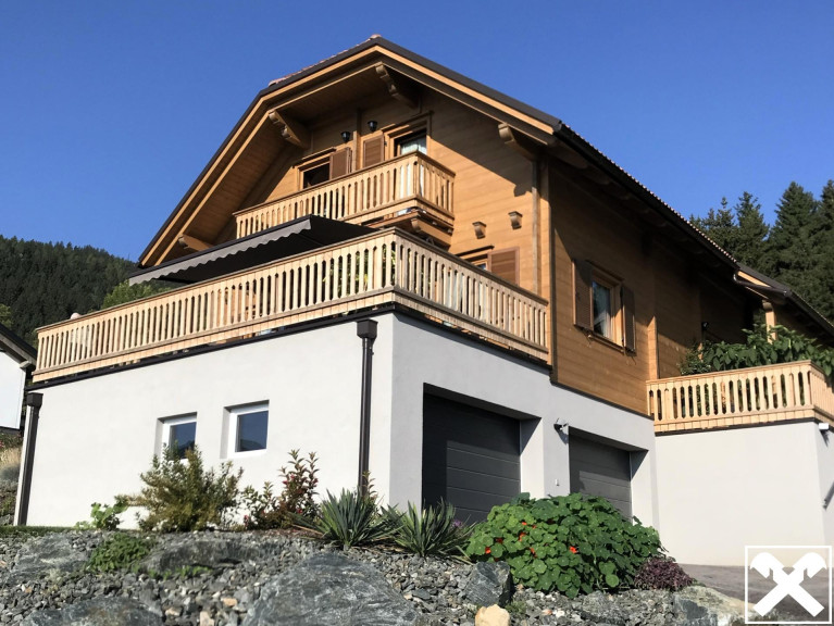 Haus - 9300, St. Veit an der Glan - Charmantes Holzhaus in herrlicher Aussichtslage