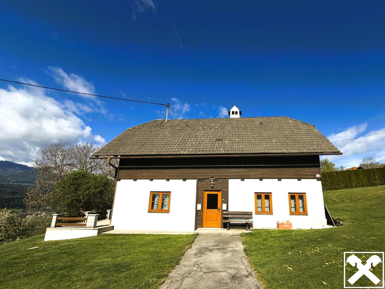 Haus - 9702, Sonnwiesen - Bauernhäusl und Stall in herrlicher Aussichtslage