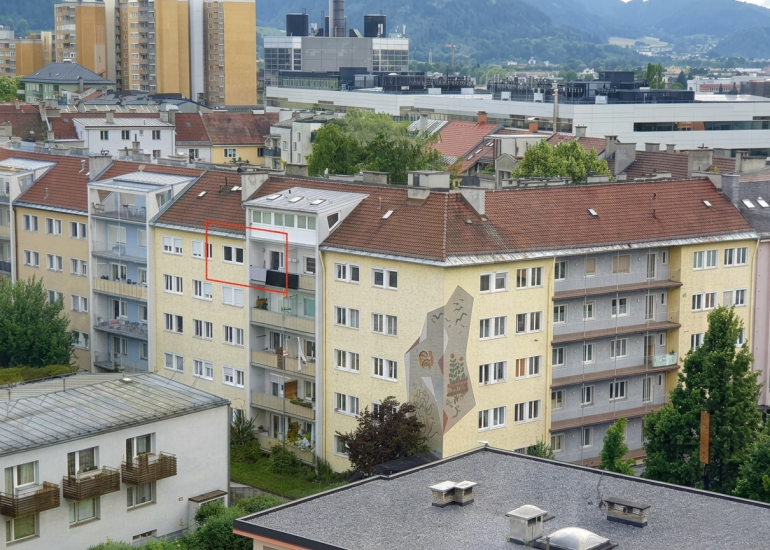 Wohnung - 6020, Innsbruck - Generalsanierte 2-Zimmer-Wohnung mit Balkon in Kliniknähe