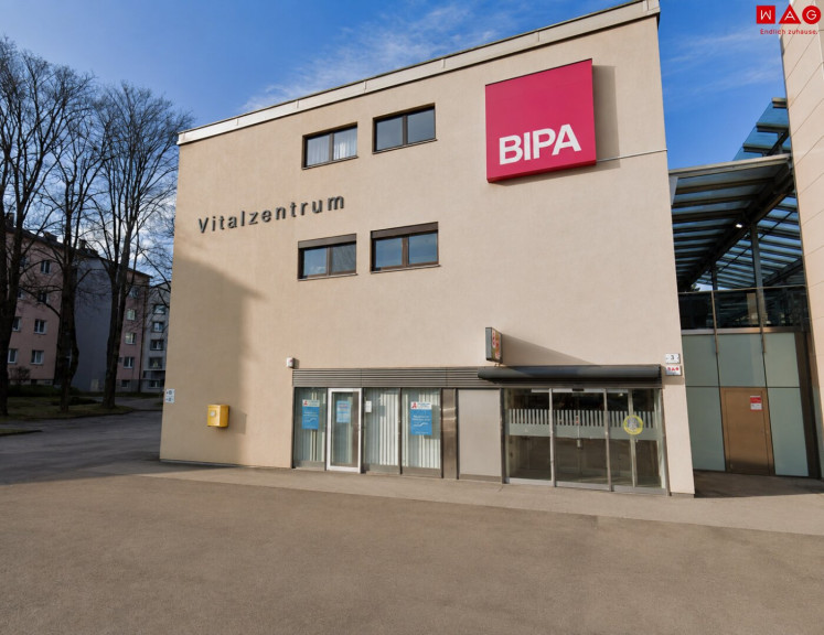 Einzelhandel - 4020, Linz - Vielseitig nutzbare 83,60 m² Geschäfts-/Ordinationsfläche im florierenden Einkaufs-/Vitalzentrum Muldenstraße mieten und von der hohen Kundenfrequenz profitieren! Provisionsfrei!