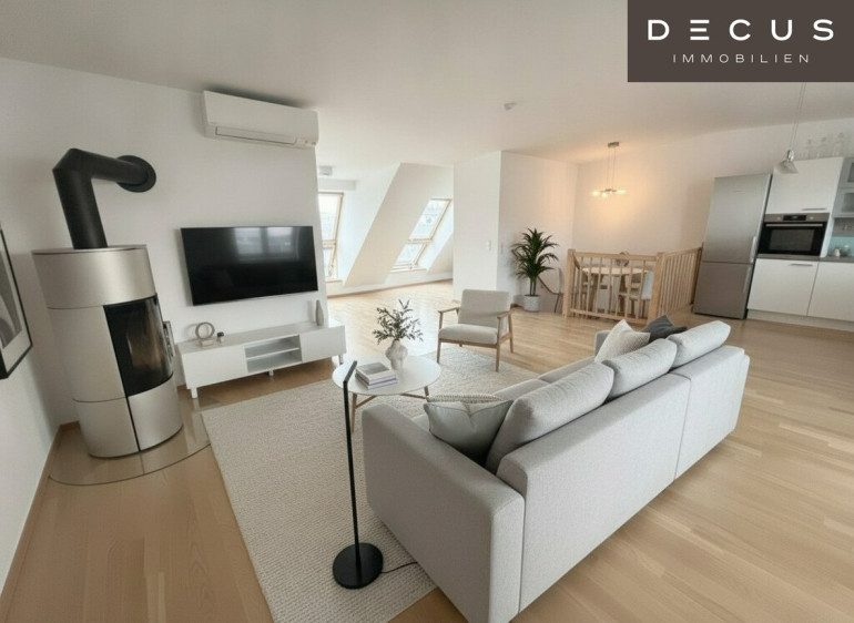 Wohnung - 1030, Wien,Landstraße - Elegante ruhige Dachgeschoßwohnung  2 Etagen/2 Terrassen | Fernblick | Ruhelage